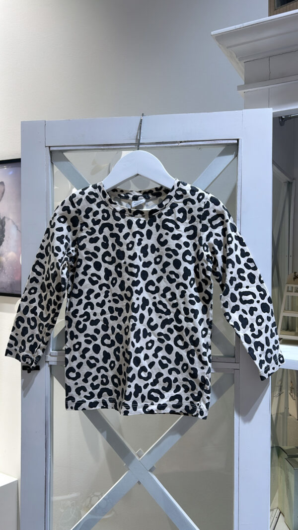 Lindex leopard långärmad 98
